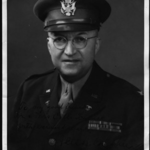 Colonel Axel Oxholm, 1948