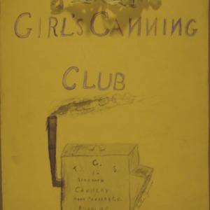 Girl's canning club