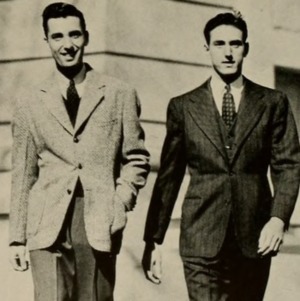 William Bailey with Student Government Officers, 1939