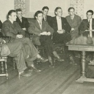 William Robbins with Student Government Officers, 1942