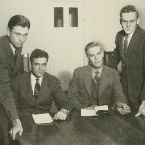 Robert Boyce with Student Government, 1943
