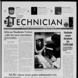 Technician, February 27, 2001