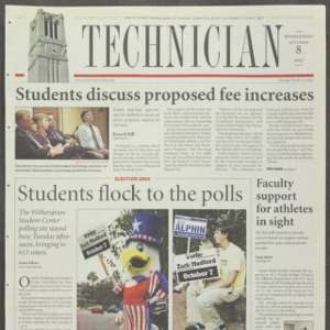 Technician, October 8, 2003