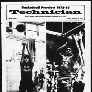 Technician, Basketball Preview, November 25, 1975