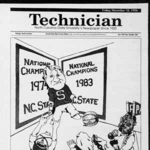 Technician mens Basketball Preview, Vol. 75 No. 36, November 18, 1994