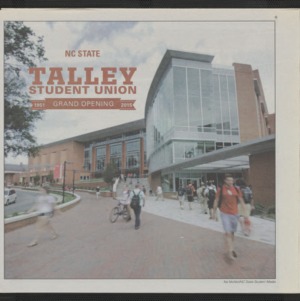 Technician, Talley Student Union Grand Opening, September 9, 2015