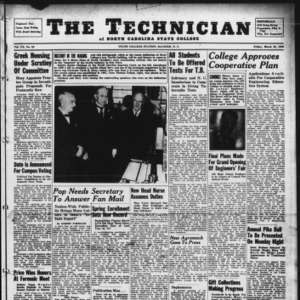 Technician, Vol. 20 No. 22, March 22, 1940