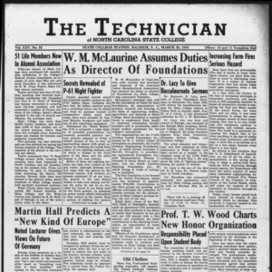 Technician, Vol. 25 No. 22, March 30, 1945