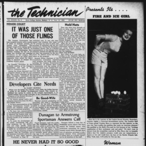 Technician, Vol. 33 No. 8, November 21, 1952