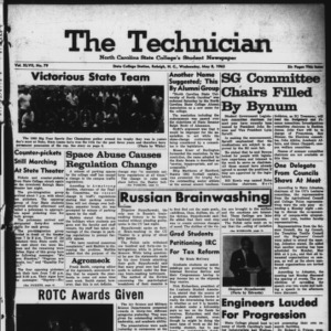 Technician, Vol. 47 No. 79 [Vol. 43 No. 79], May 8, 1963