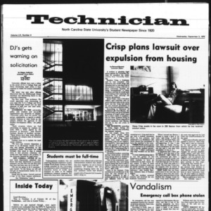 Technician, Vol. 56 No. 4, September 3, 1975