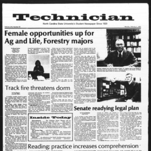 Technician, Vol. 57 No. 54, February 7, 1977