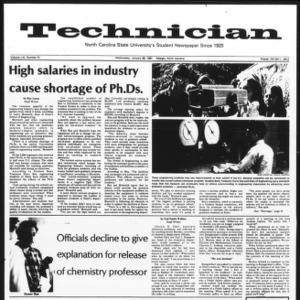 Technician, Vol. 61 No. 51, January 28, 1981