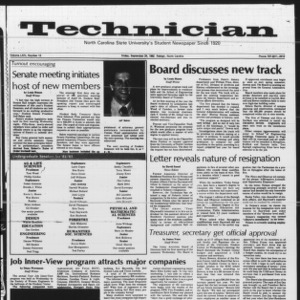 Technician, Vol. 64 No. 12, September 24, 1982