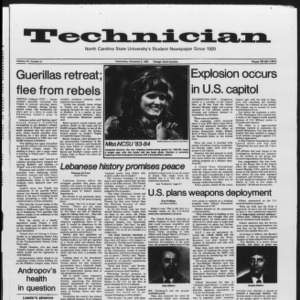 Technician, Vol. 65 No. 31, November 9, 1983