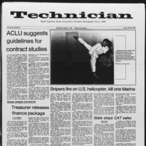 Technician, Vol. 65 No. 45, January 11, 1984