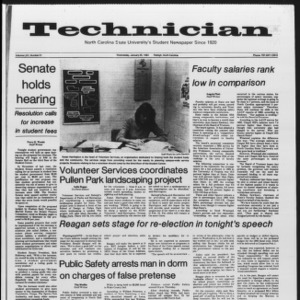 Technician, Vol. 65 No. 51, January 25, 1984