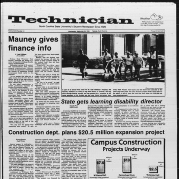 Technician, Vol. 66 No. 14, September 26, 1984