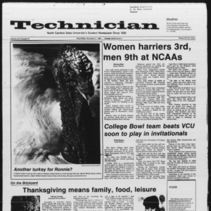 Technician, Vol. 66 No. 37, November 21, 1984
