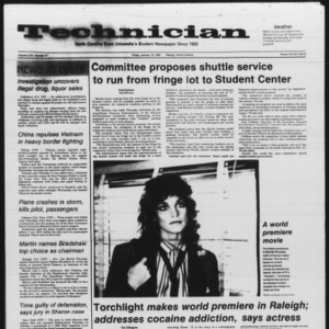 Technician, Vol. 66 No. 47 [48], January 18, 1985