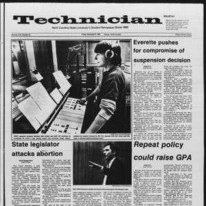 Technician, Vol. 67 No. 42 [41], December 6, 1985