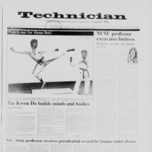 Technician, Vol. 70 No. 21, October 19, 1988