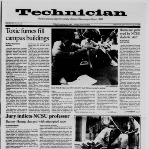 Technician, Vol. 70 No. 8, September 16, 1988