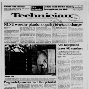 Technician, Vol. 71 No. 35, November 15, 1989