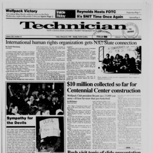 Technician, Vol. 71 No. 61 [62], February 23, 1990
