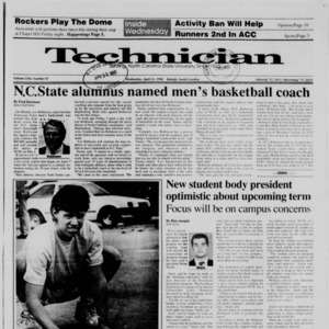 Technician, Vol. 71 No. 87, April 25, 1990