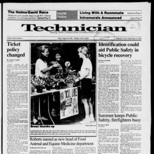 Technician, Vol. 72 No. 2, August 24, 1990