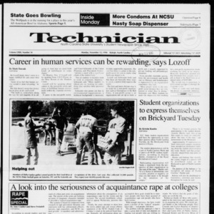 Technician, Vol. 72 No. 34, November 12, 1990
