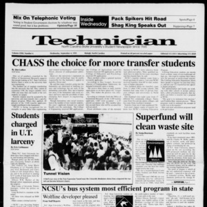 Technician, Vol. 72 No. 6, September 4, 1991