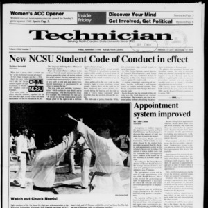 Technician, Vol. 72 No. 7, September 7, 1990