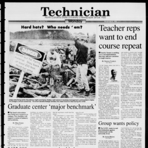 Technician, Vol. 74 No. 31, November 8, 1993