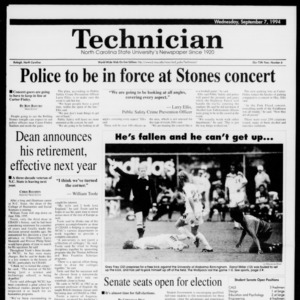 Technician, Vol. 75 No. 6, September 7, 1994