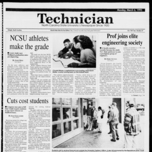 Technician, Vol. 75 No. 67, March 6, 1995