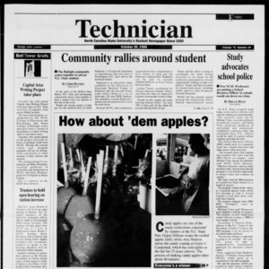 Technician, Vol. 76 No. 24, October 20, 1995