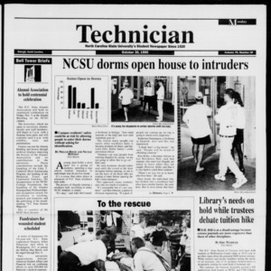 Technician, Vol. 76 No. 28, October 30, 1995