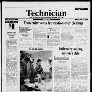 Technician, Vol. 76 No. 65, March 6, 1996