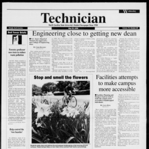 Technician, Vol. 76 No. 89, May 29, 1996