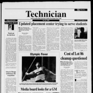 Technician, Vol. 76 No. 94, July 10, 1996