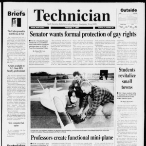 Technician, Vol. 77 No. 54, February 7, 1997