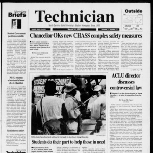 Technician, Vol. 77 No. 71, March 24, 1997