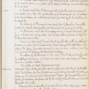 Board of Trustees Minutes, 1887 December 9