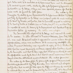 Executive Committee Minutes, 1890 April 8