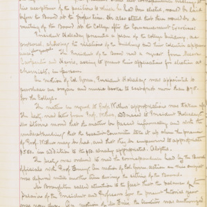 Board of Trustees Minutes, 1890 June 17