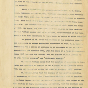 Executive Committee Minutes, 1892 August 19
