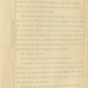 Executive Committee Minutes, 1893 March 21