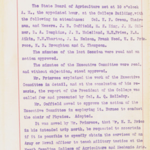 Board of Trustees Minutes, 1895 December 4